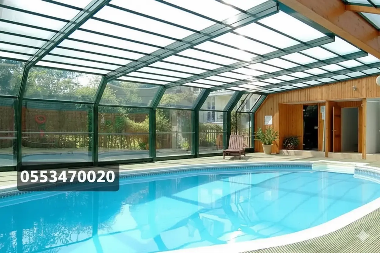 مظلات مسابح